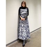 ジャカードバックレースアップキャミワンピース | MERCURYDUO | 詳細画像17 