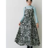 ジャカードバックレースアップキャミワンピース | MERCURYDUO | 詳細画像3 