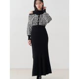 ツイードニットカーデドッキングマーメイドニットワンピース | MERCURYDUO | 詳細画像19