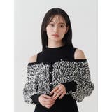 ツイードニットカーデドッキングマーメイドニットワンピース | MERCURYDUO | 詳細画像20