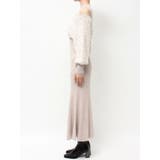 ツイードニットカーデドッキングマーメイドニットワンピース | MERCURYDUO | 詳細画像43