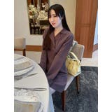 ニットジャケットミニワンピース | MERCURYDUO | 詳細画像17 