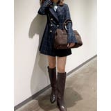 【WEB限定カラーあり】2WAYフィット&フレアジャケットワンピース | MERCURYDUO | 詳細画像14