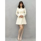 【WEB限定カラーあり】2WAYフィット&フレアジャケットワンピース | MERCURYDUO | 詳細画像33