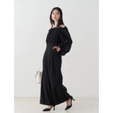 ボリュームスリーブドッキングロンパース | MERCURYDUO | 詳細画像8 