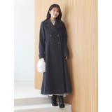 花柄バックレースアップロングスリーブワンピース | MERCURYDUO | 詳細画像16