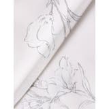 花柄バックレースアップロングスリーブワンピース | MERCURYDUO | 詳細画像43