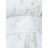 花柄バックレースアップロングスリーブワンピース | MERCURYDUO | 詳細画像44