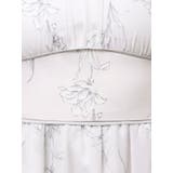 花柄バックレースアップロングスリーブワンピース | MERCURYDUO | 詳細画像45