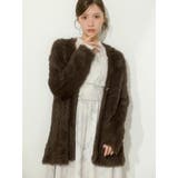 花柄バックレースアップロングスリーブワンピース | MERCURYDUO | 詳細画像5