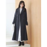 花柄バックレースアップロングスリーブワンピース | MERCURYDUO | 詳細画像9