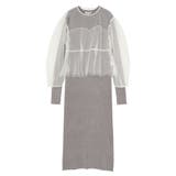 【OUNNOUN】チュールブラウスレイヤードワンピ | MERCURYDUO | 詳細画像24