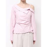 アシメツイストシャツ | MERCURYDUO | 詳細画像8 