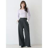 フェイクウール折返しベルトパンツ | MERCURYDUO | 詳細画像25 