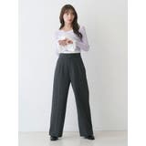 フェイクウール折返しベルトパンツ | MERCURYDUO | 詳細画像26 