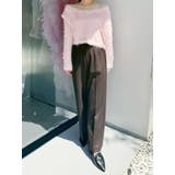 フェイクウール折返しベルトパンツ | MERCURYDUO | 詳細画像37 