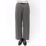 フェイクウール折返しベルトパンツ | MERCURYDUO | 詳細画像38 