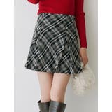 ブラック | オリジナルロービングチェックミニスカパン | MERCURYDUO