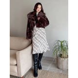 オリジナルロービングチェックニーレングススカート | MERCURYDUO | 詳細画像18