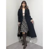 オリジナルロービングチェックニーレングススカート | MERCURYDUO | 詳細画像23