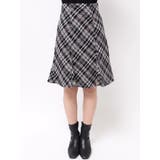 オリジナルロービングチェックニーレングススカート | MERCURYDUO | 詳細画像28