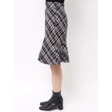 オリジナルロービングチェックニーレングススカート | MERCURYDUO | 詳細画像29