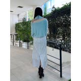 レースレイヤードナロースカート | MERCURYDUO | 詳細画像9 