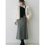 ウエストレイヤードナロースカート | MERCURYDUO | 詳細画像14 