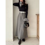 ウエストレイヤードナロースカート | MERCURYDUO | 詳細画像33 