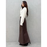 ウエストレイヤードナロースカート | MERCURYDUO | 詳細画像36 