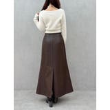 ウエストレイヤードナロースカート | MERCURYDUO | 詳細画像37 