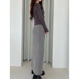 ウエストレイヤードナロースカート | MERCURYDUO | 詳細画像39 