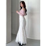 シャギーエンブロイダリースカート | MERCURYDUO | 詳細画像13 