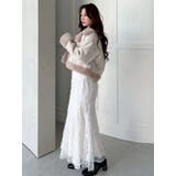 シャギーエンブロイダリースカート | MERCURYDUO | 詳細画像17 