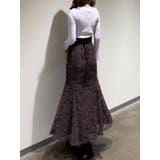 シャギーエンブロイダリースカート | MERCURYDUO | 詳細画像33 