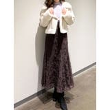 シャギーエンブロイダリースカート | MERCURYDUO | 詳細画像34 