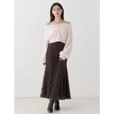 シャギーエンブロイダリースカート | MERCURYDUO | 詳細画像9 