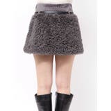 プードルファーライクミニスカート | MERCURYDUO | 詳細画像16 