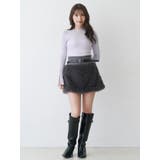 プードルファーライクミニスカート | MERCURYDUO | 詳細画像4 