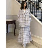 オリジナルロービングチェックマーメイドスカート | MERCURYDUO | 詳細画像30