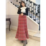 オリジナルロービングチェックマーメイドスカート | MERCURYDUO | 詳細画像32