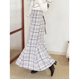 オリジナルロービングチェックマーメイドスカート | MERCURYDUO | 詳細画像37