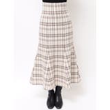 オリジナルロービングチェックマーメイドスカート | MERCURYDUO | 詳細画像46