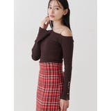 オリジナルロービングチェックマーメイドスカート | MERCURYDUO | 詳細画像7