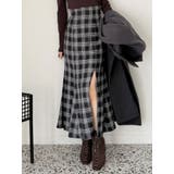 バックレースアップストレッチマーメイドスカート | MERCURYDUO | 詳細画像10 