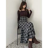 バックレースアップストレッチマーメイドスカート | MERCURYDUO | 詳細画像11 