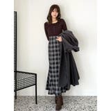 バックレースアップストレッチマーメイドスカート | MERCURYDUO | 詳細画像13 