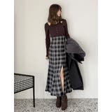 バックレースアップストレッチマーメイドスカート | MERCURYDUO | 詳細画像14 