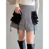 【OUNNOUN】フリルデザインミニスカート | MERCURYDUO | 詳細画像1 