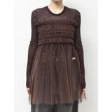 【OUNNOUN】チュールギャザーマルチウェイビスチェ | MERCURYDUO | 詳細画像10